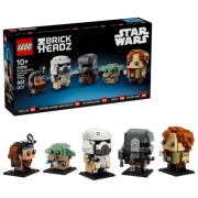 LEGO BrickHeadz 40856 The Mandalorian and Grogu: Sojusznicy i złoczyńcy