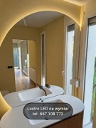 Lustro LED na wymiar WROCŁAW 