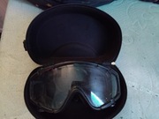 Gogle dopinane do hełmu Fast z pokrowcem