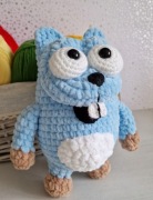 Leming maskotka na szydełku. Jedna sztuka. 