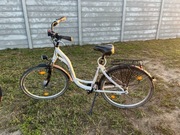 Rower miejski damski BBF 28", stan bdb, amortyzatory, oświetlenie