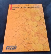 Monety dwuzłotowe Fischer 2004 Komplet Kolekcja Klaser 2zł