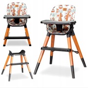 Krzesełko do karmienia Lionelo Mona 4w1