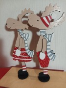Świąteczne dekoracje renifery 