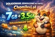 10.5GB transferu na CHOMIKUJ , szybki sms.