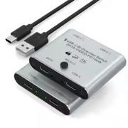 Przelacznik dwukierunkowy usb c dwa monitory