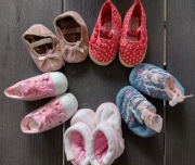 Zestaw 5 par bucików niemowlęcych, dł. 11 cm