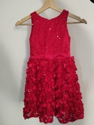 Piękna czerwona sukienka na święta Cool Club rozmiar 116