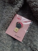 pin / broszka / przypinka pędzel z Rossmanna 