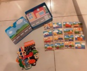 Układanka magnetyczna - pojazdy i znaki drogowe