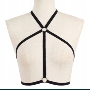 Ozdobne paseczki na biust Biustonosz Strapsy Uni