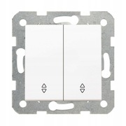 KARRE ŁĄCZNIK SCHODOWY PODWÓJNY BIAŁY Panasonic 90963617