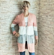 Ciepła narzutka z kapturem i kieszonkami!!!