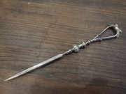 Posrebrzany nóż do listów 