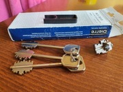 WKŁADKA DO ZAMKA DIERRE MIA BLO 3210 3 KLUCZE 92MM