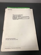 Książka serwisowa zeszyt Service Audi A4 1995