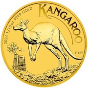 1/10 oz złota Australijski kangur
