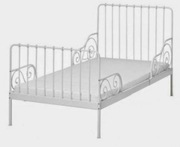 Łóżko rosnące z dzieckiem Ikea Minnen (białe)