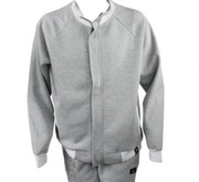 Bluza rozpinana Hooy szara r. S white (19)