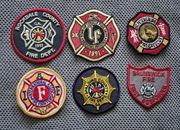 Zestaw 6 naszywka Straż  Pożarna  USA Bardzo rzadkie