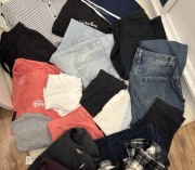 box ubrań 19 sztuk ubrań S/M