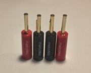 Wtyki bananowe Melodika MDBAN4 / 4 szt.