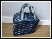 torba termiczna nowa granatowa lodówka turystyczna termiczna