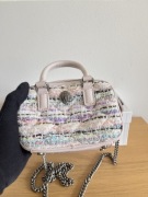 Kurt Geiger tweedowa torba do ręki kensington kopertówka nowa