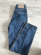 Jeansy mom fit XXS 32 Sinsay bawełna