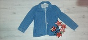 Jeans żakiet marynarka do szkoły r.122-128 casual