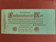 Niemcy. 500 000 marek 1923. 