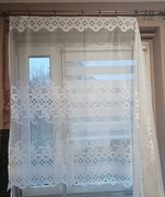 Biała firana wzór nr 10