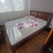 Łóżko sypialniane, szafki nocne, komoda - komplet do sypialni