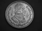 3A-1-1 Meksyk 4 monety 1 Peso  srebro 100/1000  waga ok.16g.X4