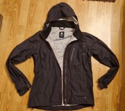Czarna kurtka wiatroszczelna i wodoodporna 46 Nord M