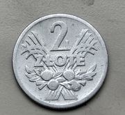 Moneta 2 zł 1958 r Jagody 