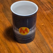 Kolekcjonerski kubek Metro Warszawskie - Unikat z logo M - Stan idealny