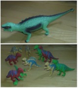 gumowy dinozaur Pinacosaurus + Gratis