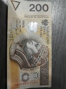 Banknot 200zł seria YB