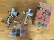 Maszynka Maszynki do mielenia mięsa PRL + nowe sitka i nożyki