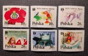 Polska Fi 2977-2982** Światowa Wystawa Filatelistyczna "Hafnia '87" nr 58