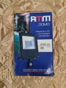 Halogen naświetlacz led 30W 2000lm z czujnikiem ruchu z regulacją