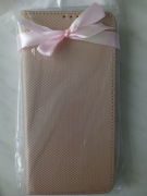 Etui z klapką do Samsung A13 5G złote