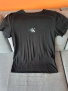 Czarny T-shirt Calvin Klein