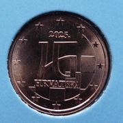 CHORWACJA 2025 2 CENTY UNC !!!!!!!!!!