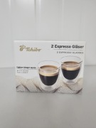 Szklaneczki espresso Tchibo