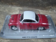 AWZ P70 coupe DeAgostini Kultowe Auta PRL 1:43 jak nowy