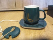 Kubek z podgrzewaczem na kabel USB LAPTOP 