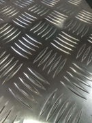 Blacha aluminiowa ryflowana 1000x1000x2 mm