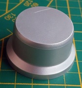 Gałka pokrętło amplituner SONY srebrna